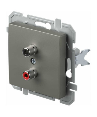 РОЗЕТКА АУДІО 2xRCA TI XO