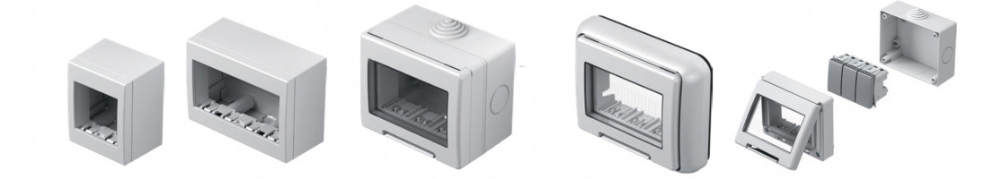 Корпуси вологозахищені IP55